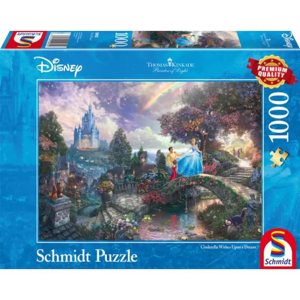 Puzzle Schmidt: Disney -  Hamupipőke, 1000 darabos