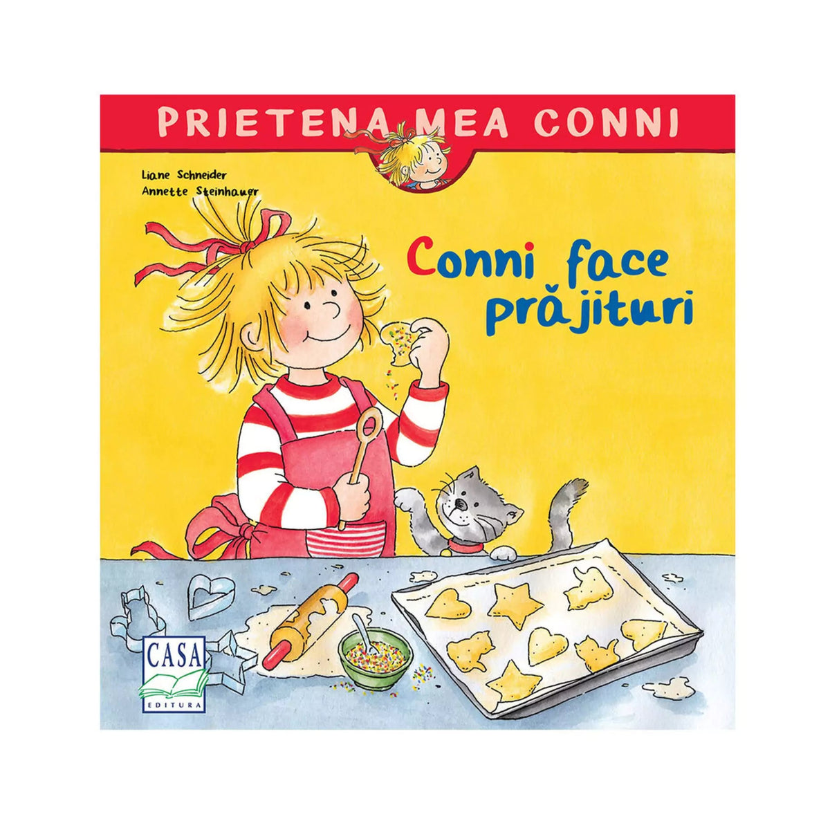 Conni face prăjituri (Prietena mea Conni 10.) román nyelvű könyv