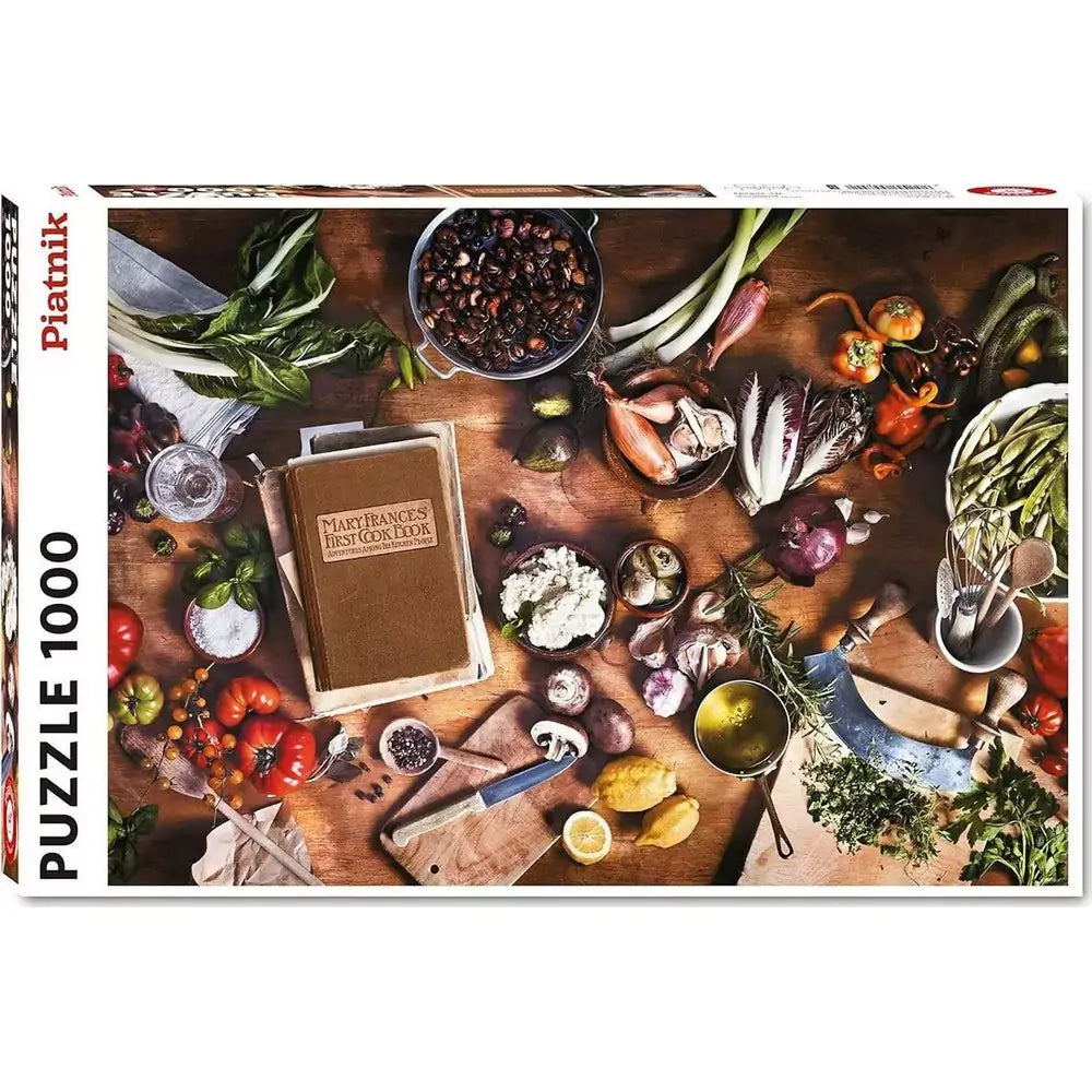 Mary Francis First Cookbook 1000 darabos Piatnik Puzzle