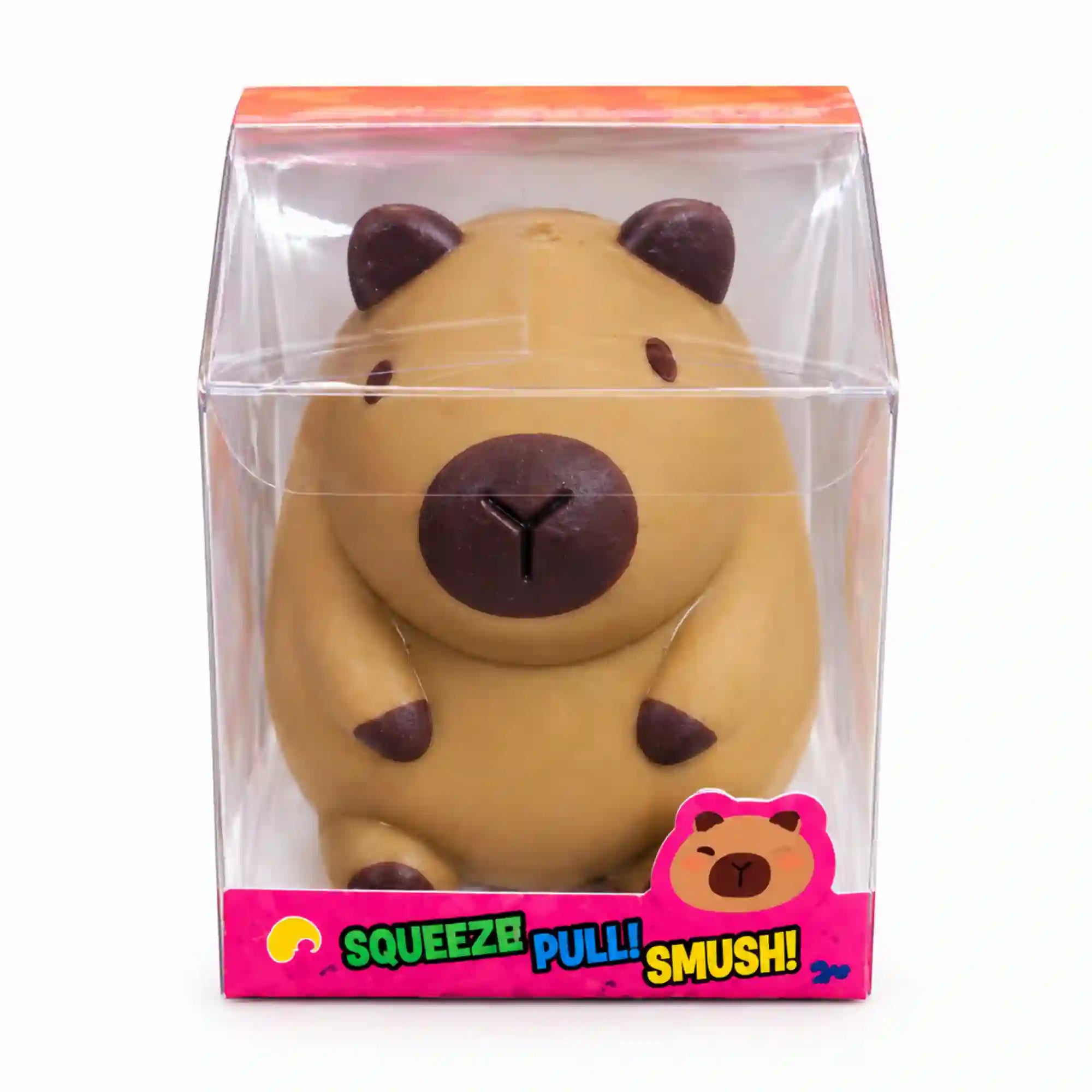 Cool Mix Capybara squishy stresszlevezető játék – átlátszó díszdobozban