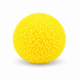 Cool Mix Squishy: Bolyhos tapintású labda 6 cm stresszlevezető játék (sárga)