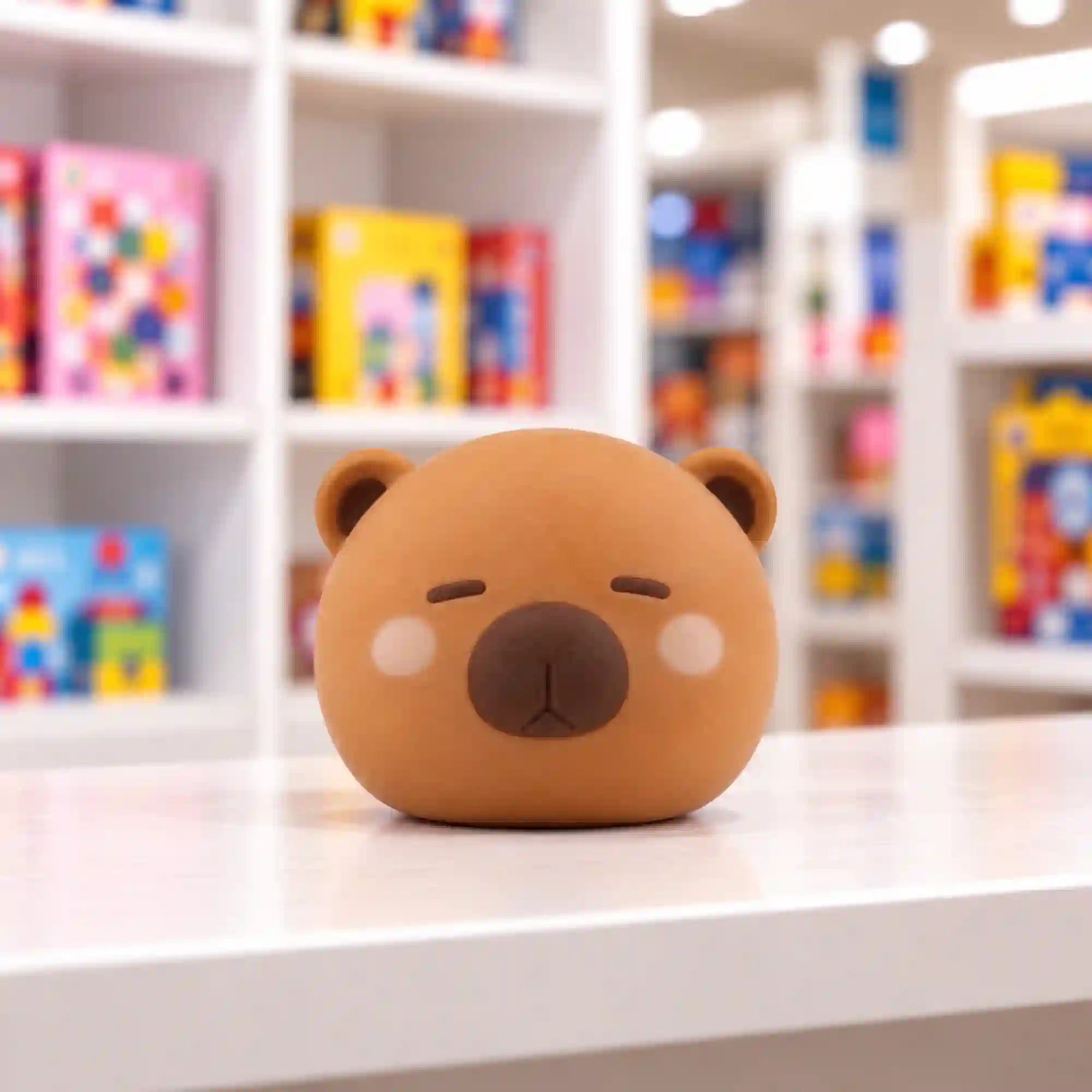 Cool Mix Squishy: Capybara fej stresszlevezető játék