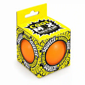 Narancssárga Cool Mix sötétben világító squishy stresszlabda dobozban