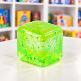 Cool Mix Squishy: Super Gel Cube stresszlevezető játék (zöld)