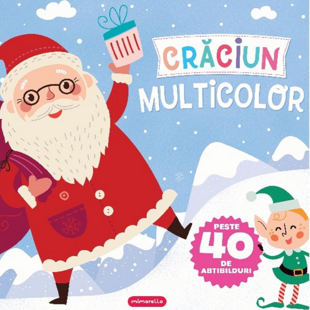 Crăciun multicolor - román nyelvű munkafüzet