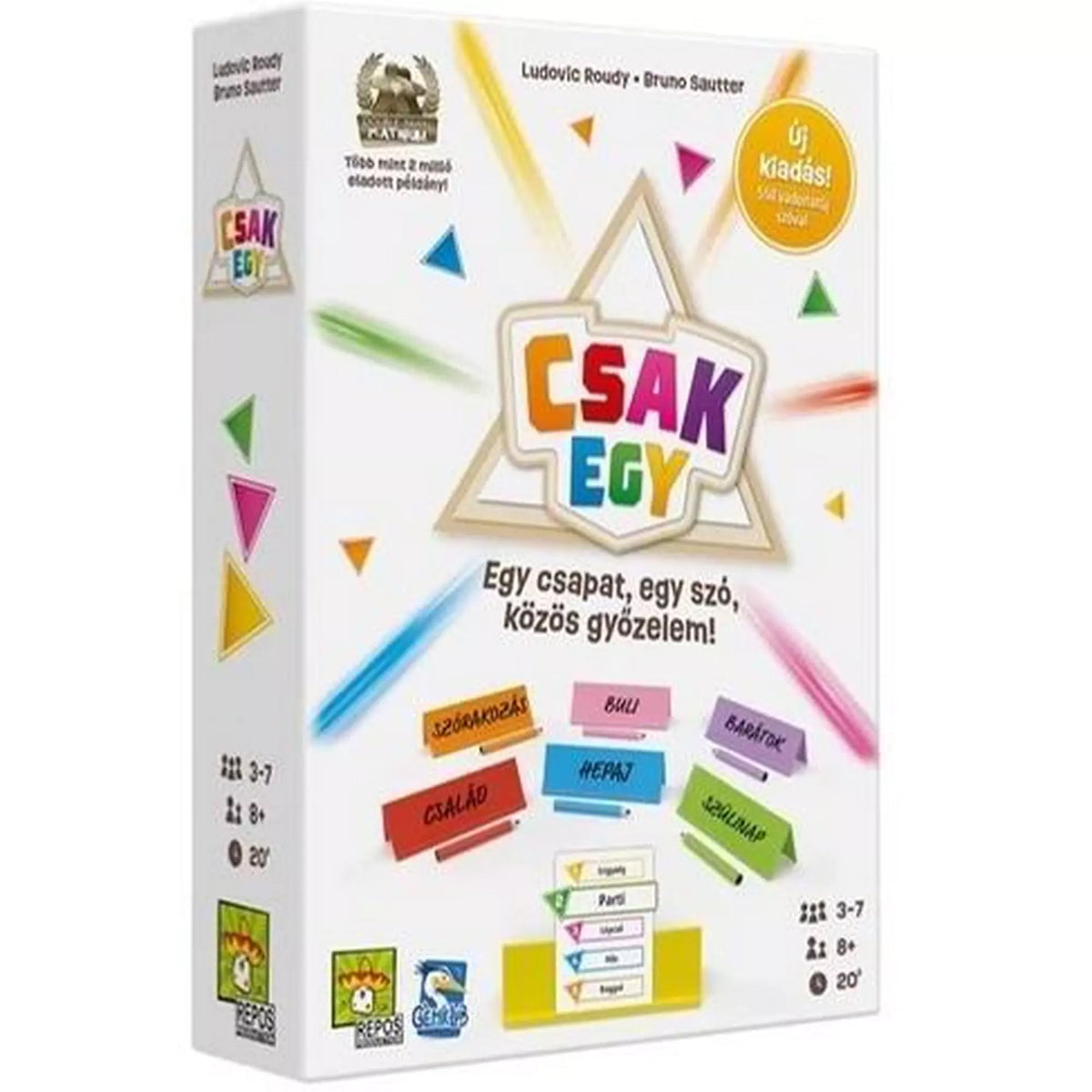 Csak egy! 2. kiadás, magyar nyelvű társasjáték