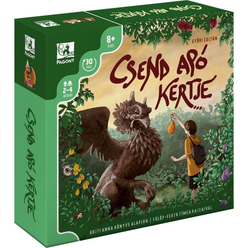 Csend apó kertje magyar nyelvű társasjáték