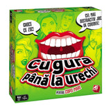 Cu gura până la urechi pentru copii mari, román nyelvű társasjáték