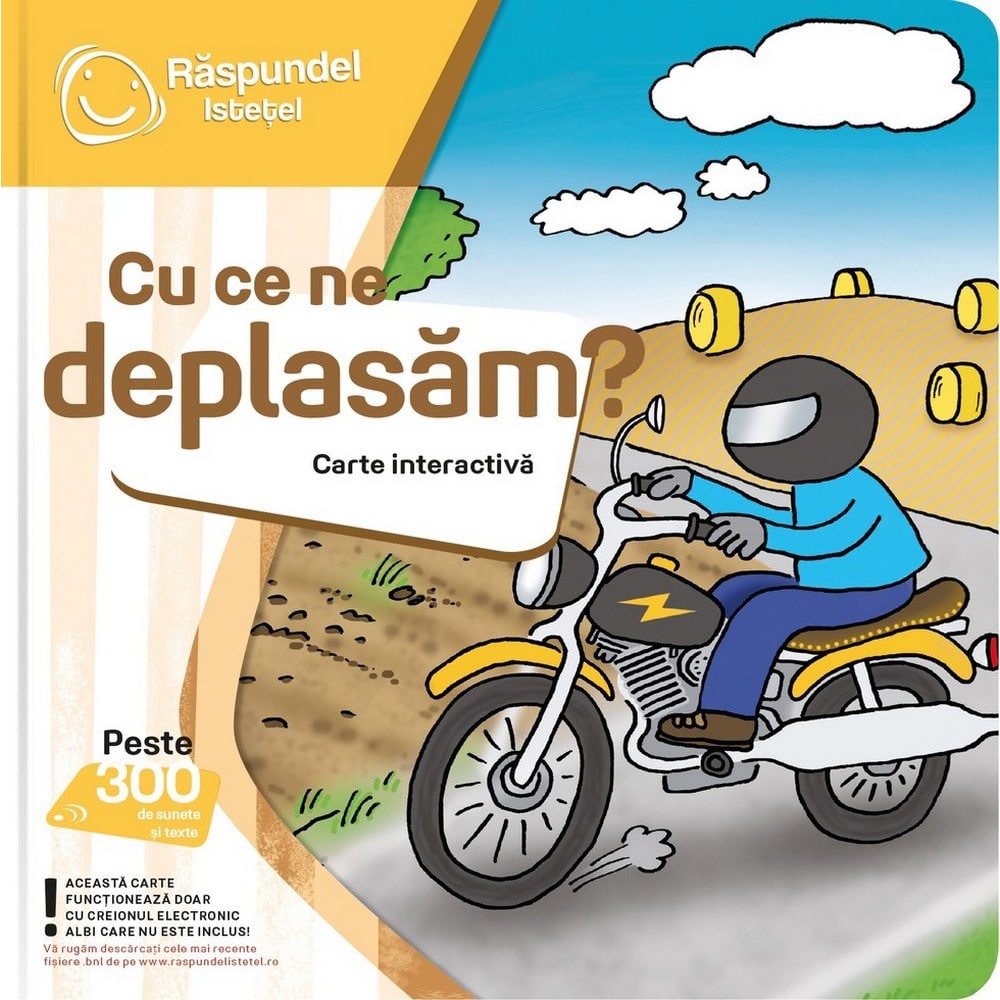 Răspundel Istețel - Carte "Cu ce ne deplasăm?" - könyv