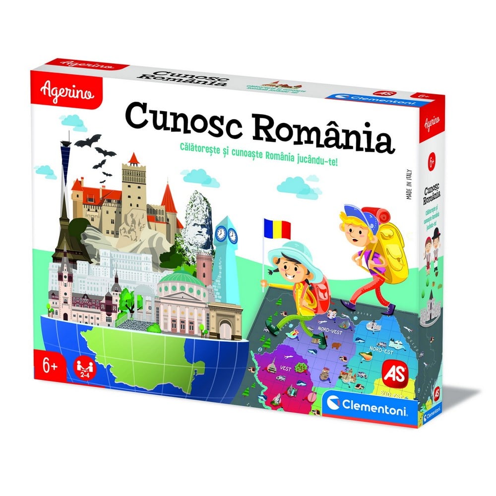 Cunosc România - román nyelvű társasjáték