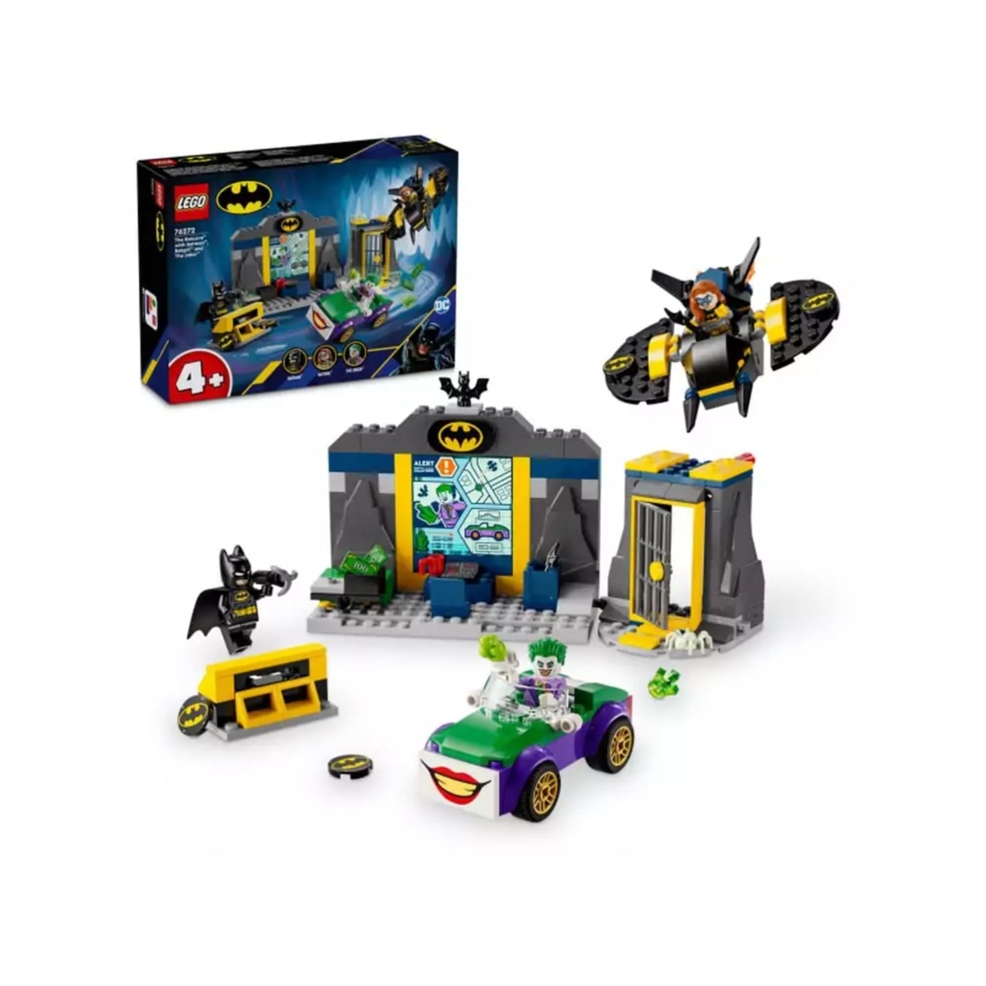 LEGO DC Super Heroes A Denevérbarlang, Batman, Batgirl és Joker 76272 184 darabos