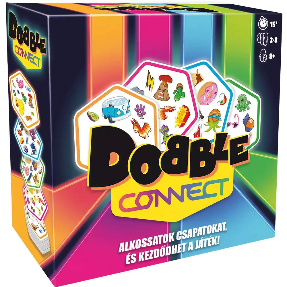 Dobble Connect magyar nyelvű társasjáték