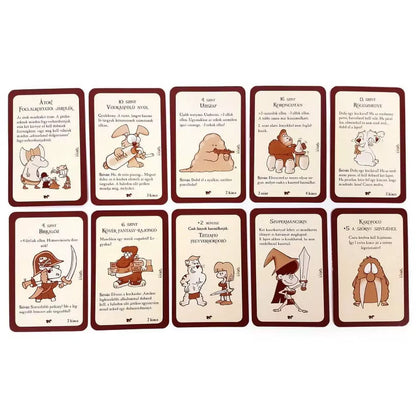 Munchkin 4 - Dobj egy hátast! magyar nyelvű társasjáték