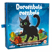 Doromboló romboló társasjáték doboza fekete macskával