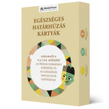 Egészséges határhúzás kártyák, magyar nyelvű társasjáték