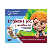 Răspundel Istețel - Set Engleză și joc, în același loc (creion+carte) - könyv