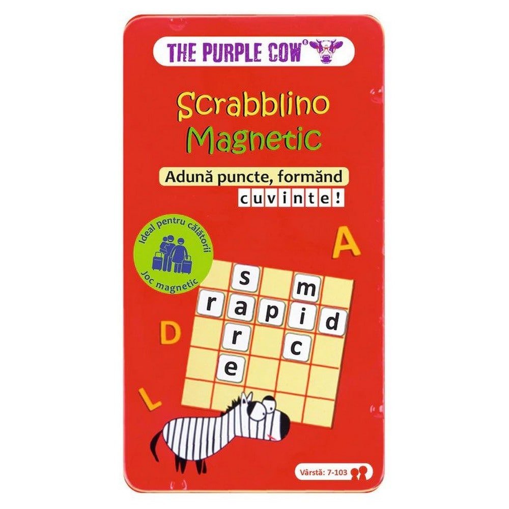 Scrabblino Magnetic román nyelvű társasjáték