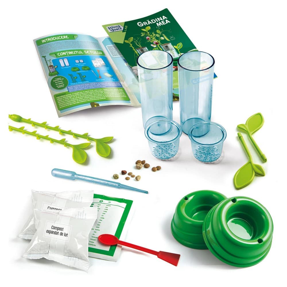 Set de experimente Grădina mea - játék