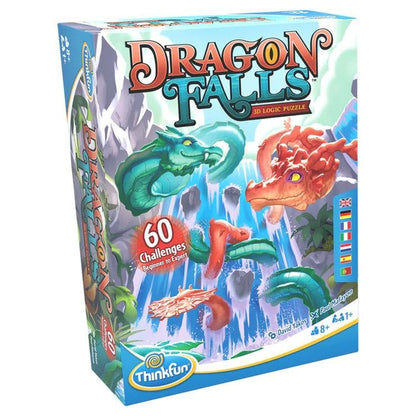 Thinkfun Dragon Falls logikai játék angol nyelvű társasjáték