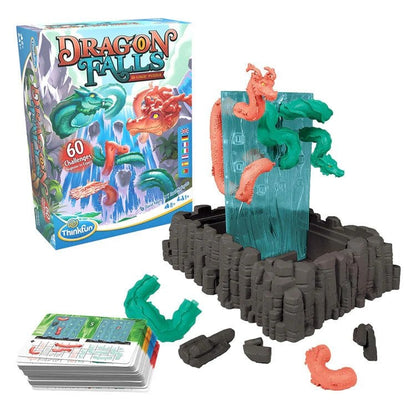 Thinkfun Dragon Falls logikai játék angol nyelvű társasjáték