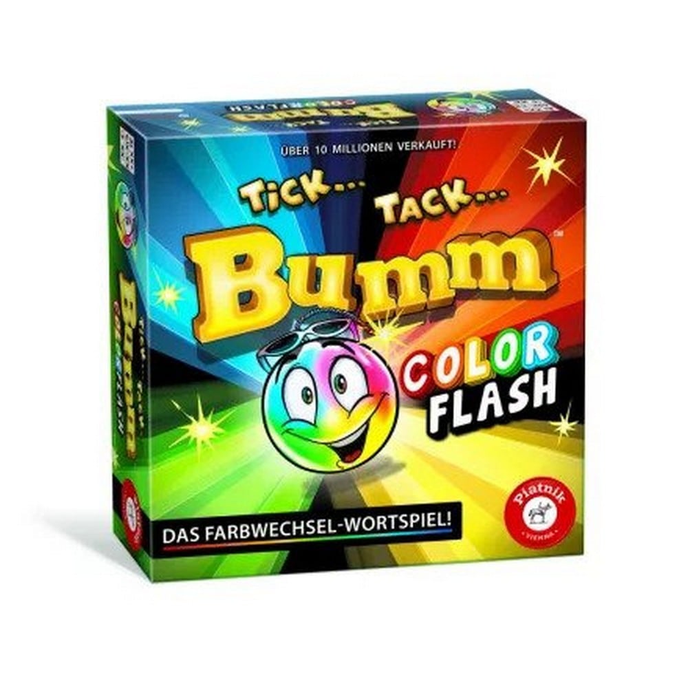 Tick Tack Bumm: Color Flash, magyar nyelvű társasjáték