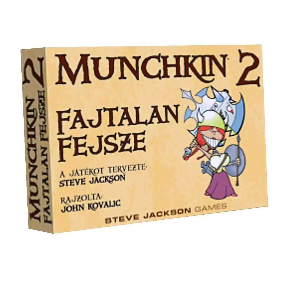 Munchkin 2 - Fajtalan Fejsze magyar nyelvű társasjáték