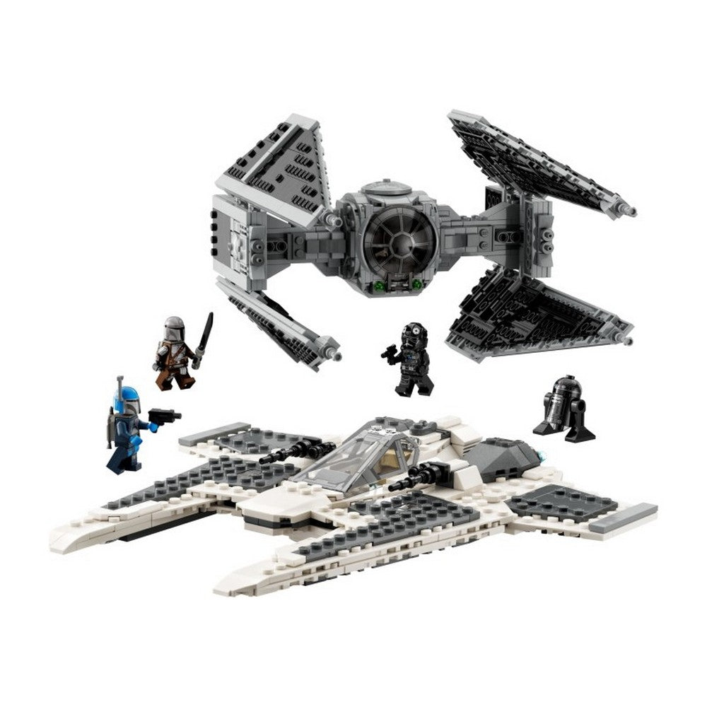 LEGO Star Wars Mandalóri Fang vadászgép vs. TIE elfogóvadász™ 75348