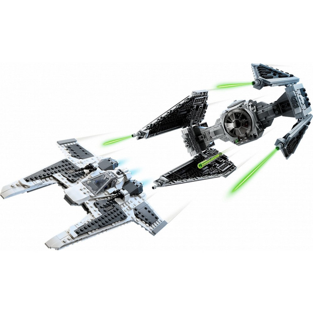 LEGO Star Wars Mandalóri Fang vadászgép vs. TIE elfogóvadász™ 75348