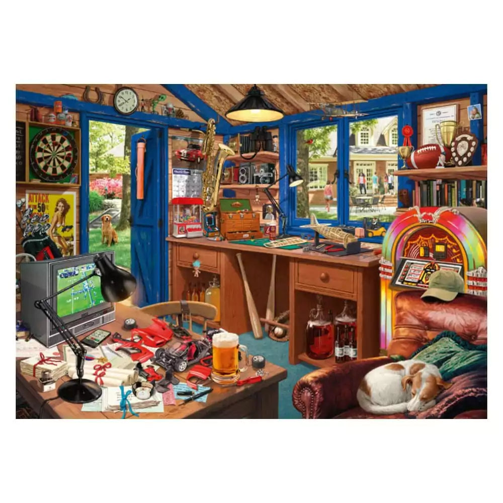 Puzzle Schmidt: Father’s Workshop, 1000 darab