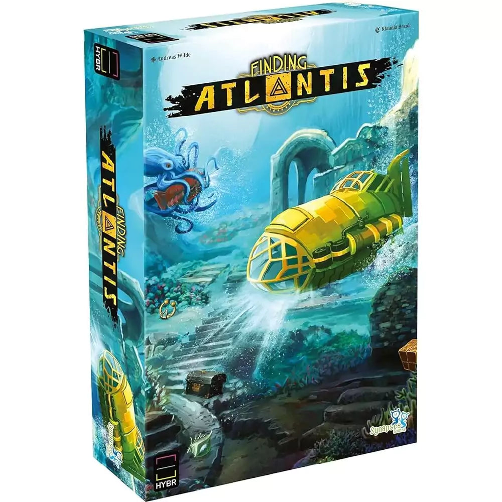 Finding Atlantis - Angol nyelvű társasjáték Dobozkép