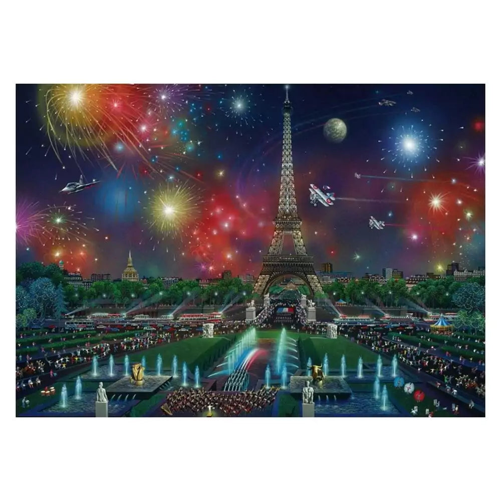 Puzzle Schmidt: Fireworks at the Eiffel Tower, 1000 darab