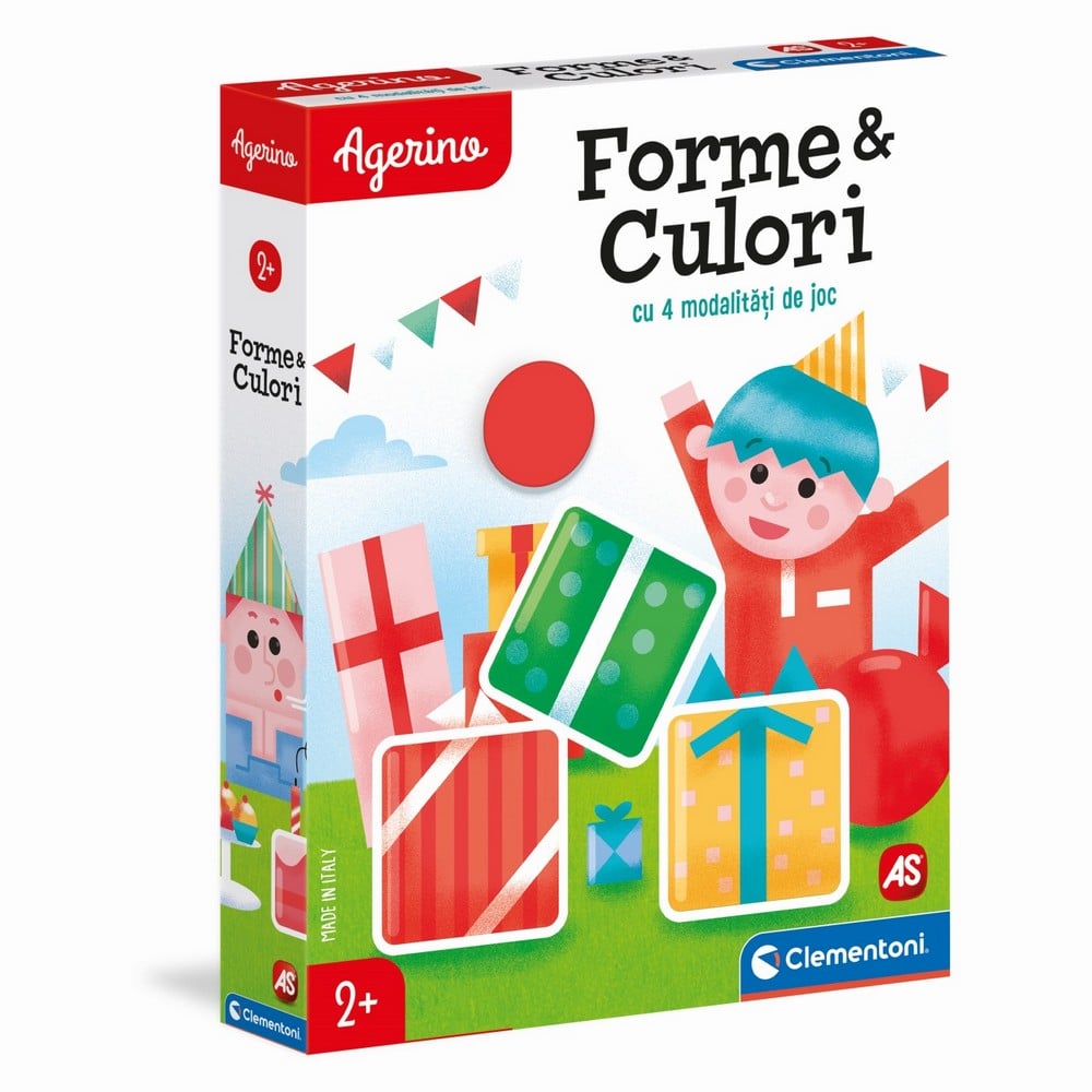Agerino Forme și culori - román nyelvű társasjáték
