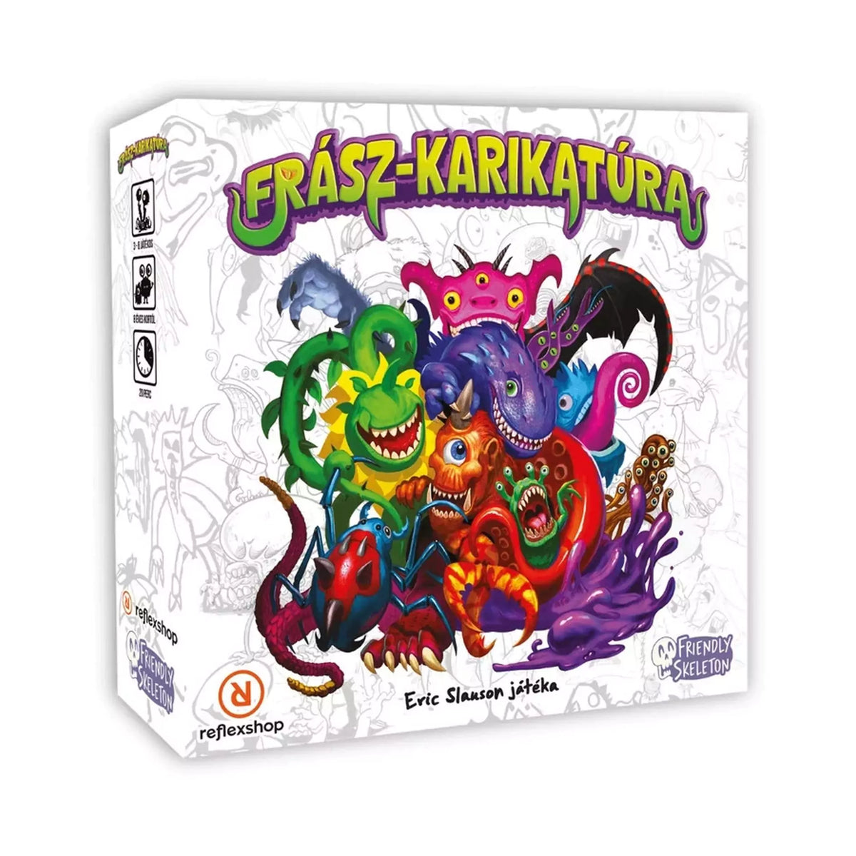Frászkarikatúra magyar nyelvű társasjáték