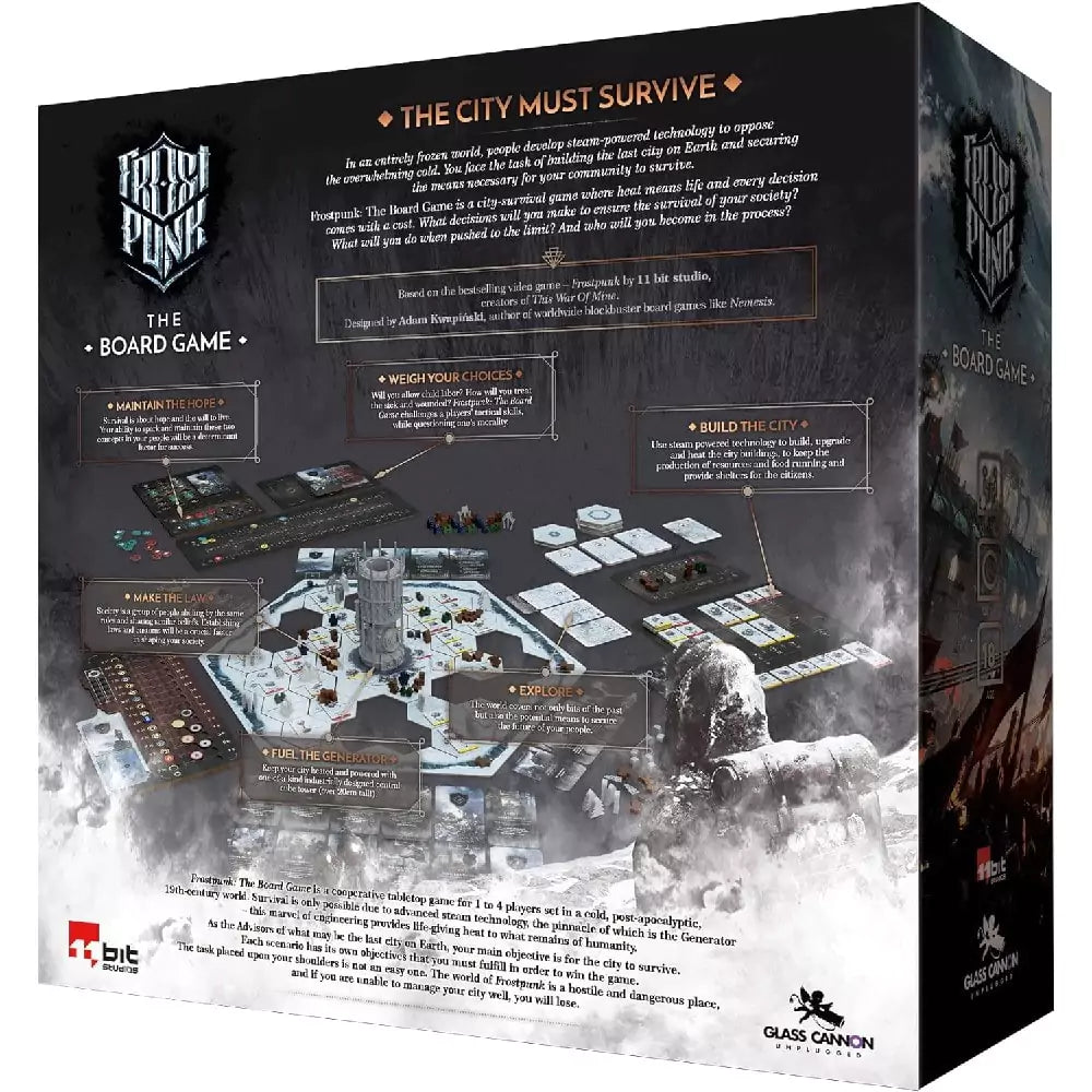 Frostpunk: The Board Game Doboz hata