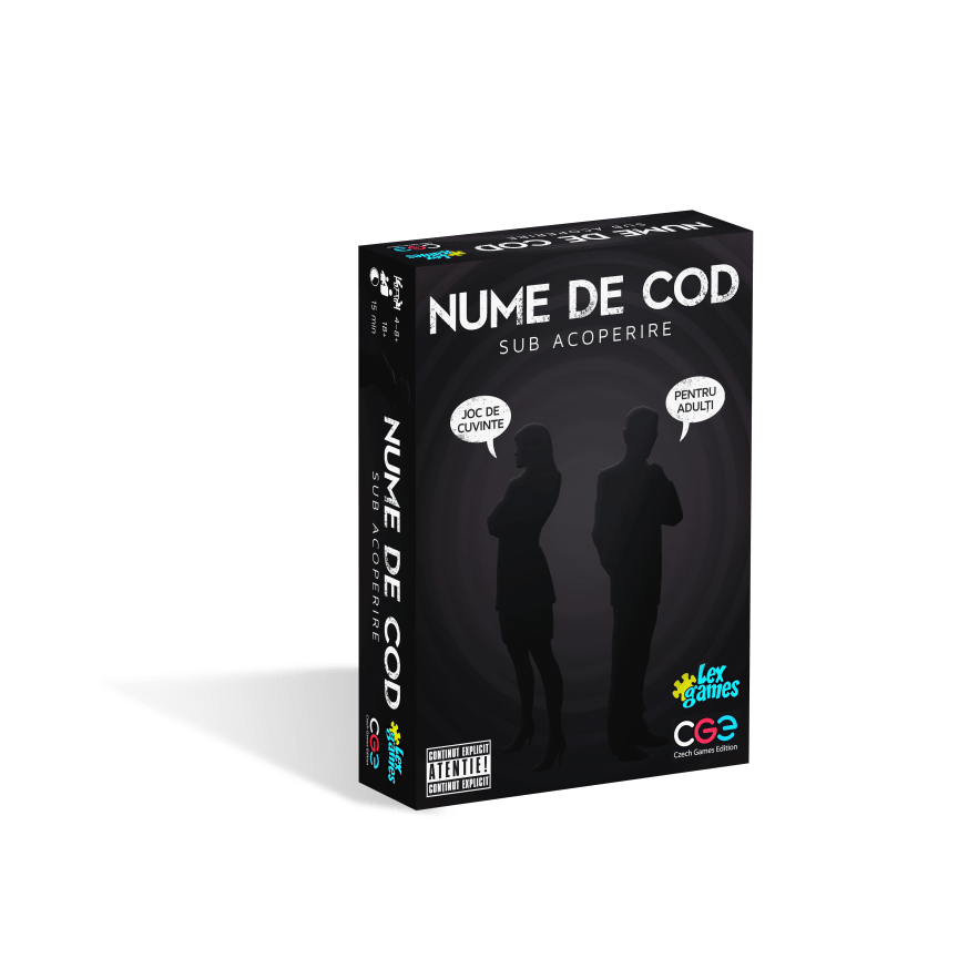 Nume de cod Sub Acoperire, román nyelvű társasjáték