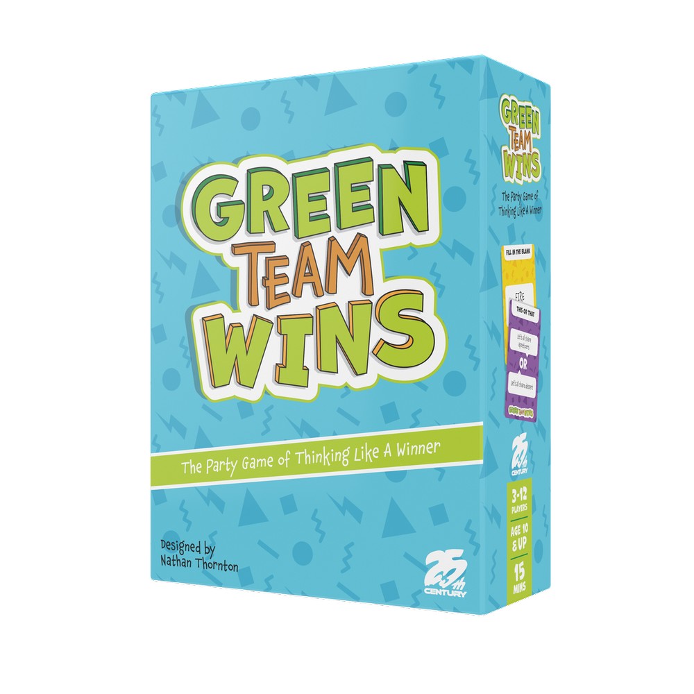 Green Team Wins angol nyelvű társasjáték