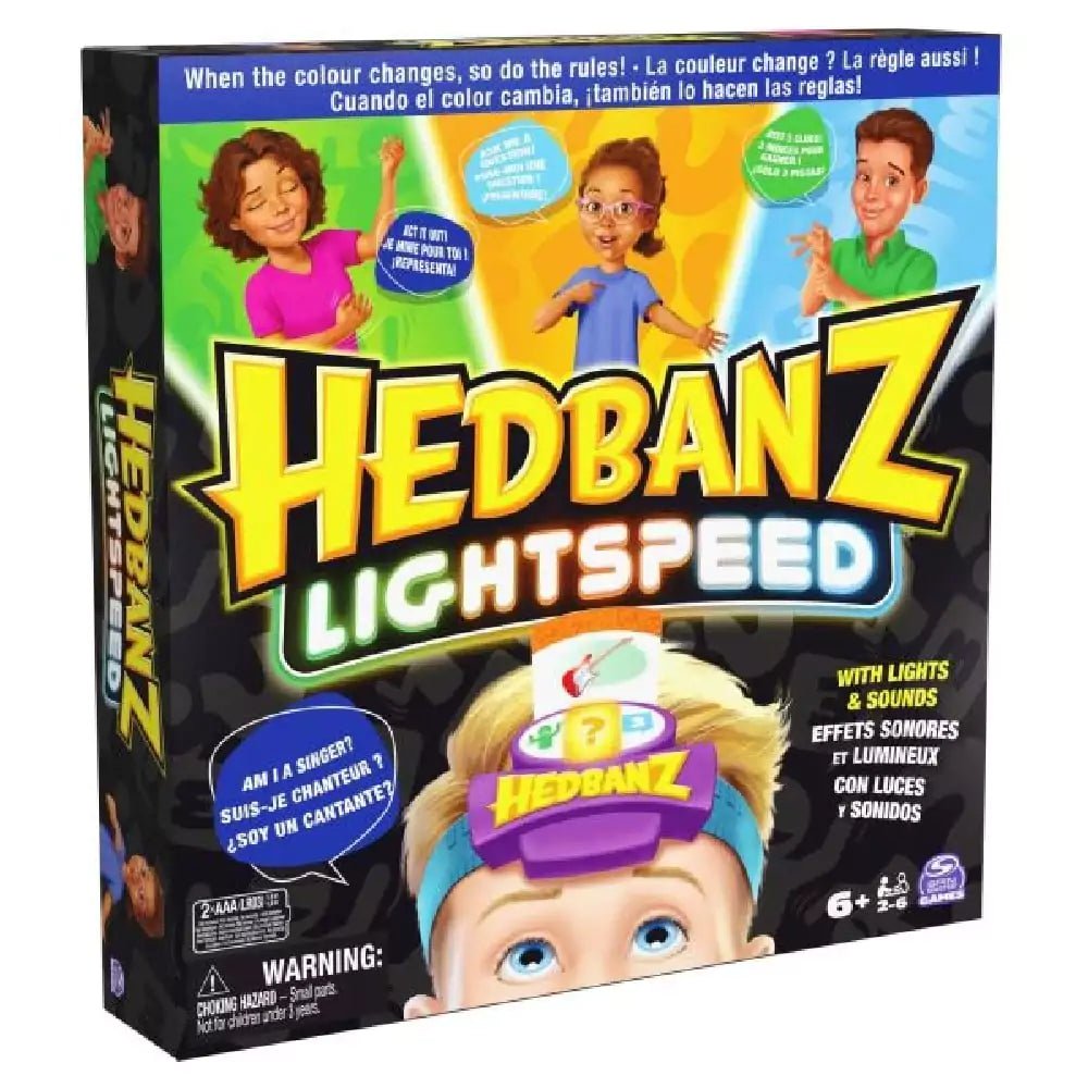 Hedbanz: Fénysebesség többnyelvű társasjáték
