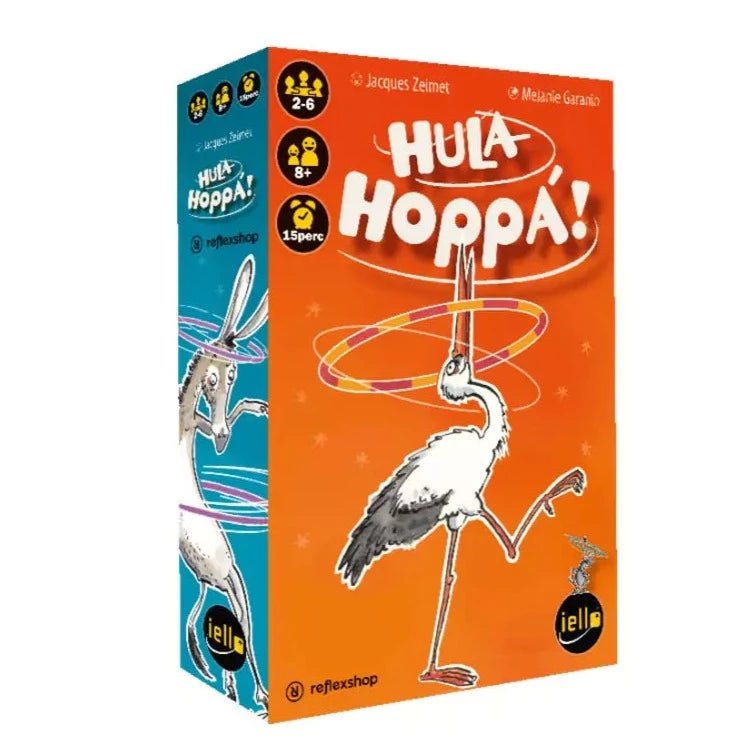 Hula-hoppá, magyar nyelvű társasjáték