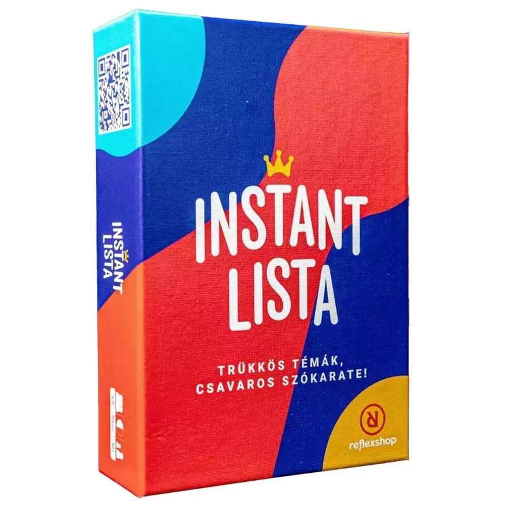 Instant lista, magyar nyelvű társasjáték