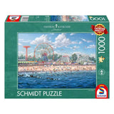 Puzzle Schmidt - Thomas Kinkade: Coney Island, 1000 de piese