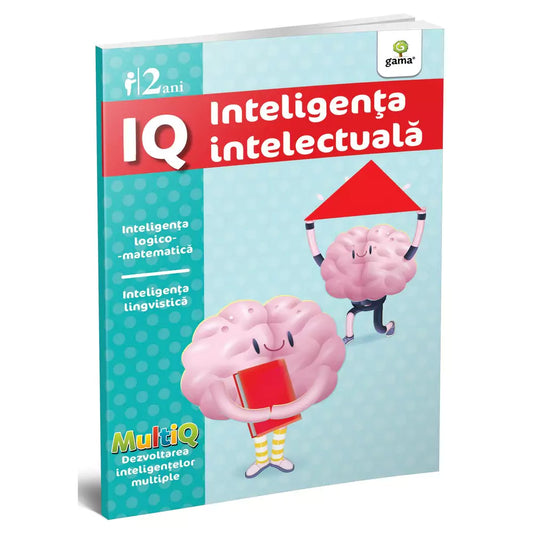 IQ 2 ani- carte cu exerciții pentru dezvoltarea inteligenței intelectuale - könyv