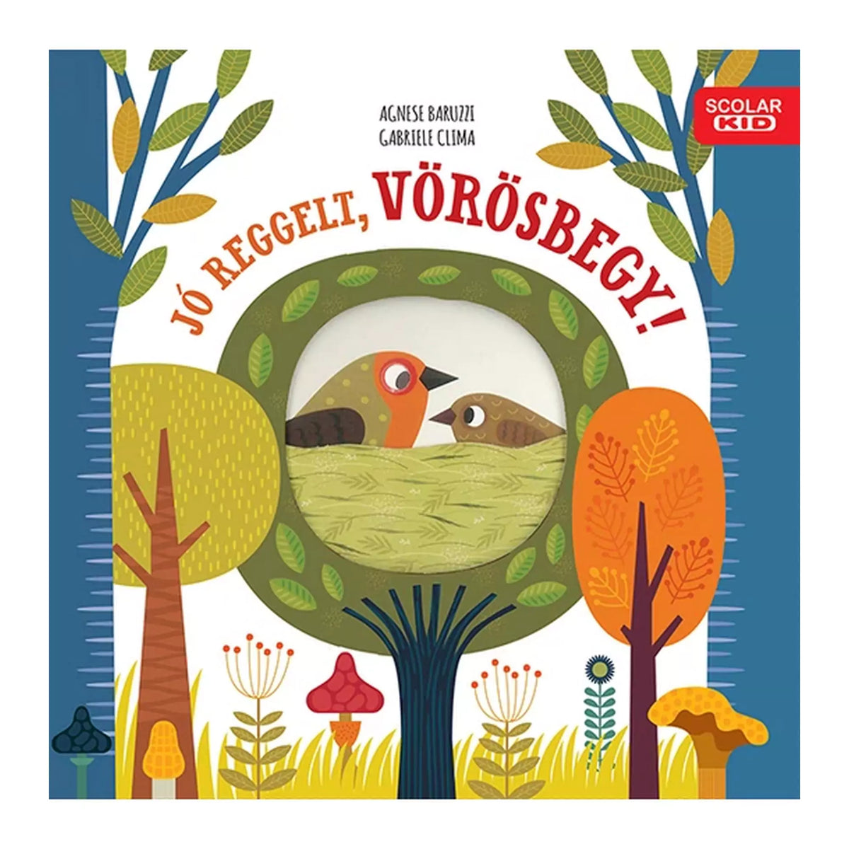 Jó reggelt, Vörösbegy magyar nyelvű könyv
