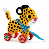 Greta, Húzható Leopárd fajáték Djeco