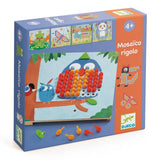 Djeco - Joc mozaic cu animale - Mosaico Rigolo DJ08136