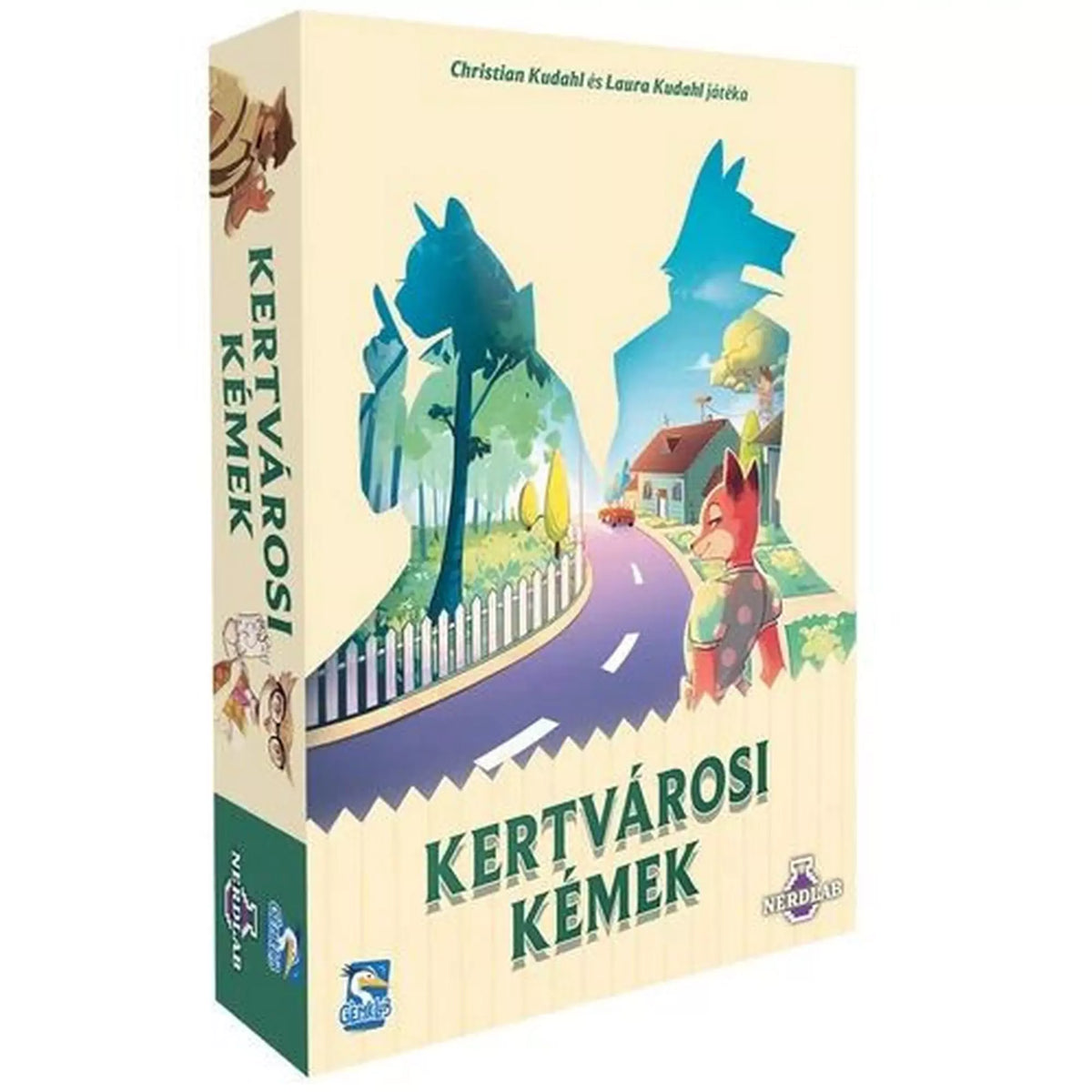 Kertvárosi kémek magyar nyelvű társasjáték