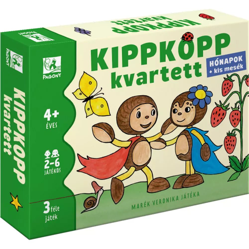 Kippkopp kvartett magyar nyelvű társasjáték