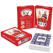 Korda All In póker kártya teljes készlet, piros díszdobozban, prémium kivitelben és a kártyák