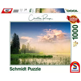 Puzzle Schmidt: Christian Ringer - Taubensee-tó, Ausztria, 1000 darabos