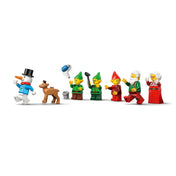 LEGO City: Adventi naptár 2026, 60510 hat ünnepi figurája, köztük manók, hóember és karácsonyi szereplők.