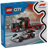 LEGO City: F1-es kamion egy F1-es Audi versenyautóval, 60493, 508 darabos